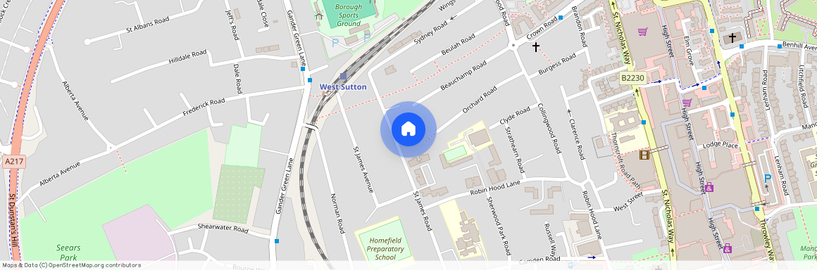 St. James Road, Sutton, Cheam, SM1