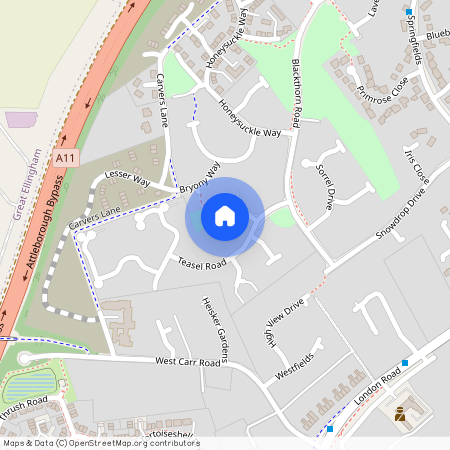 Mallow Close, Attleborough