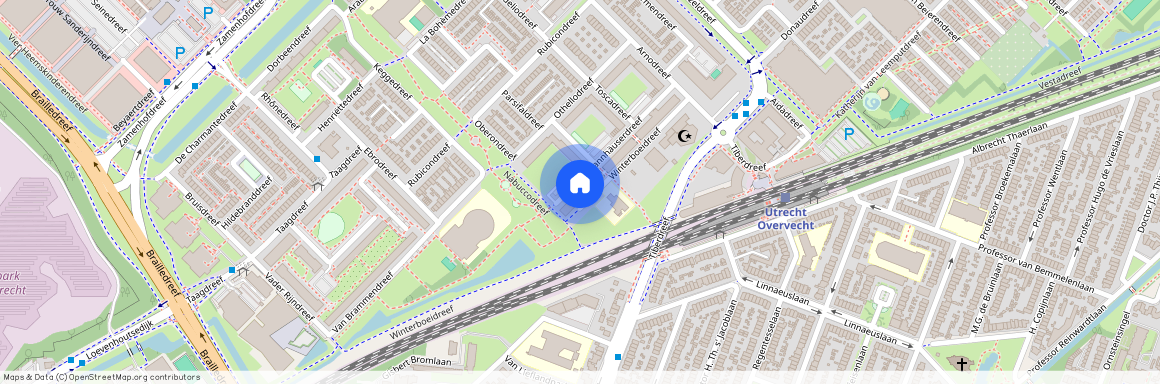 Taag- en Rubicondreef en omgeving, 3561 HV, Tannhäuserdreef, Utrecht