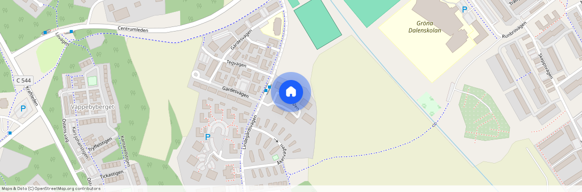 Vallvägen, Bålsta, Uppsala, Håbo, Vallvägen 3