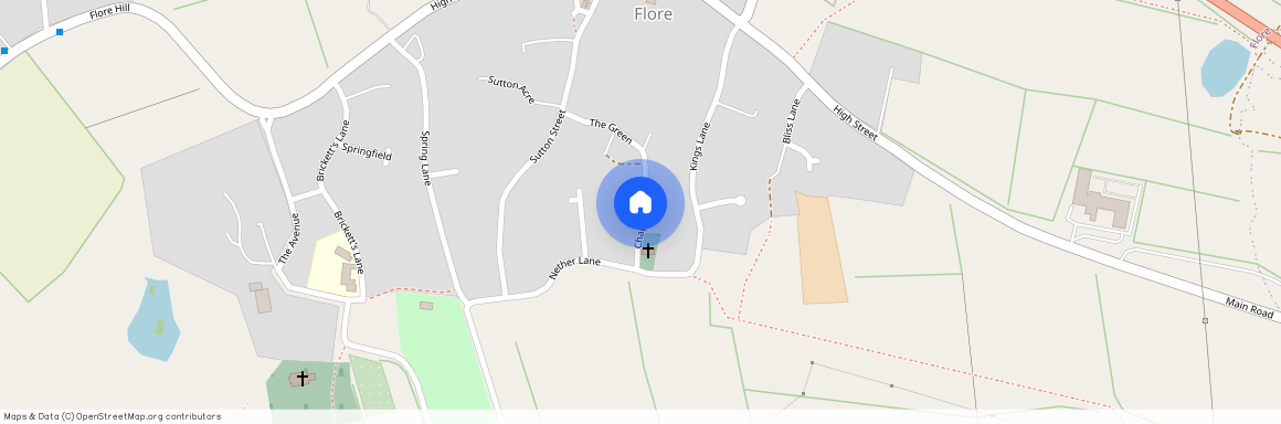 Chapel Lane, Flore, Northampton, Northamptonshire, NN7