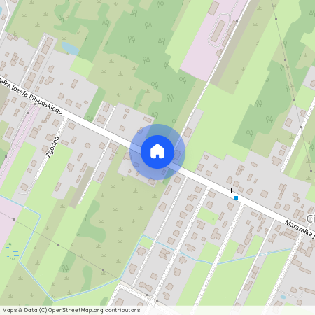 Marszałka Józefa Piłsudskiego, Ciemne, Radzymin, wołomiński, mazowieckie