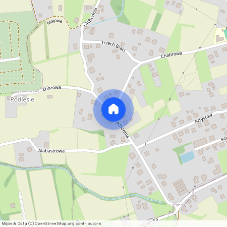 Zachodnia, Harbutowice, Skoczów, cieszyński, śląskie