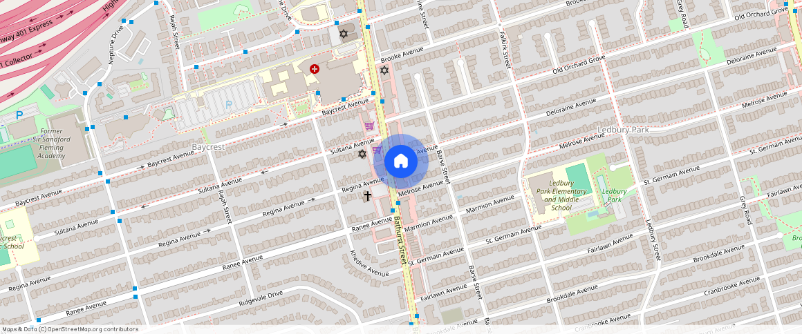 ** Bathurst Street, Toronto, Toronto, Toronto, M6A 2C5