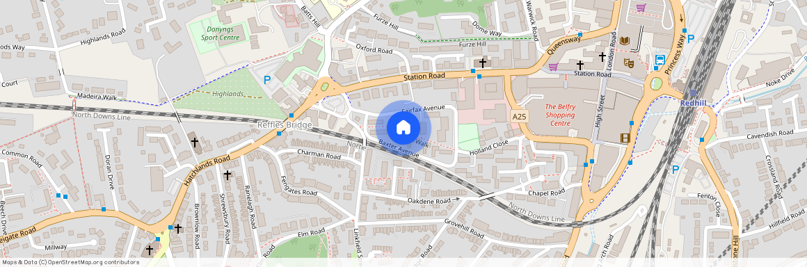 RH1 1JA, Redhill