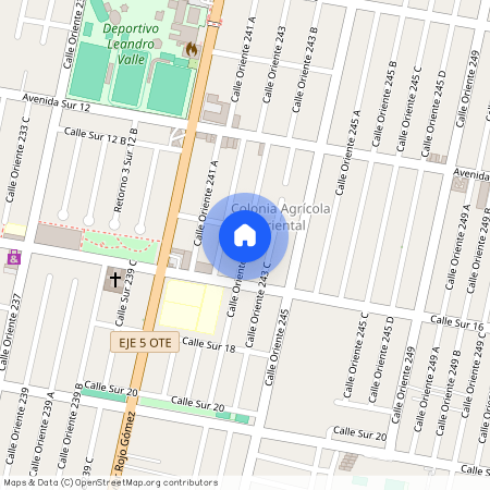 Oriente 243 A 64, Agrícola Oriental, Iztacalco, Ciudad de México, Mexico, 08500