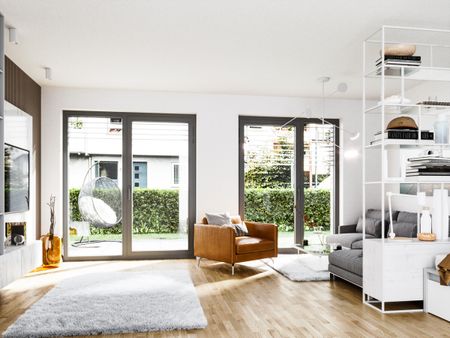 *ERSTBEZUG* Traumhafte 2-Zimmer Wohnung mit eigenem Gartenanteil direkt in Flussnähe sucht Sie! - Photo 2