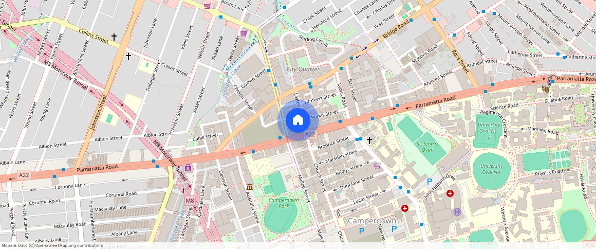 ** Layton St, Camperdown, Sydney, New South Wales 2050