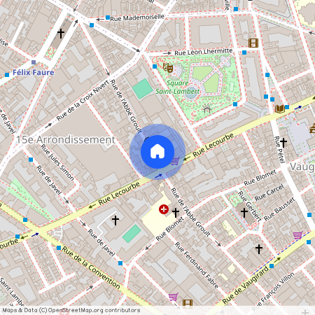 45 Rue de l'Abbé Groult, 75015 Paris, France