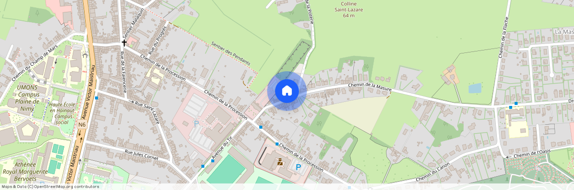 Chemin De La Masure, 21, 7000, Mons