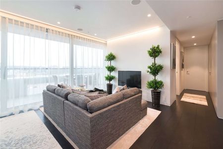 7th floor beautiful modern apartment comprises 2 bedrooms, 2 bathrooms, kitchen, reception and balcony with amazing Views. 24/7 concierge and resident's gym, lounge and roof garden. - Photo 4