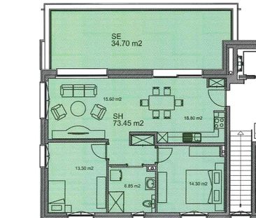 3.5 Zimmer, 74 m² - Photo 4