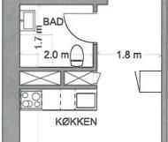 1-værelses studiebolig - Photo 5