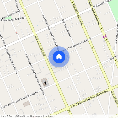 Rua Major Theolindo Ferreira Ribas, 2290, Boqueirao, PR, Curitiba