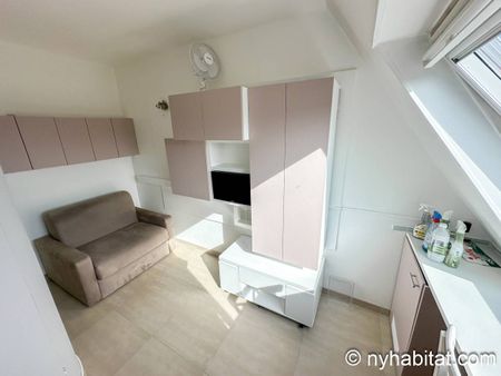 Logement à Paris, Location meublée - Studio T1 - Villiers, Batignolles - Ternes (PA-4957) - Photo 3