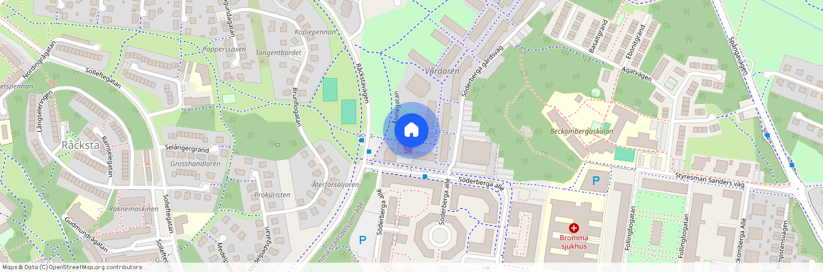 Söderberga Gårdsväg 11, Beckomberga