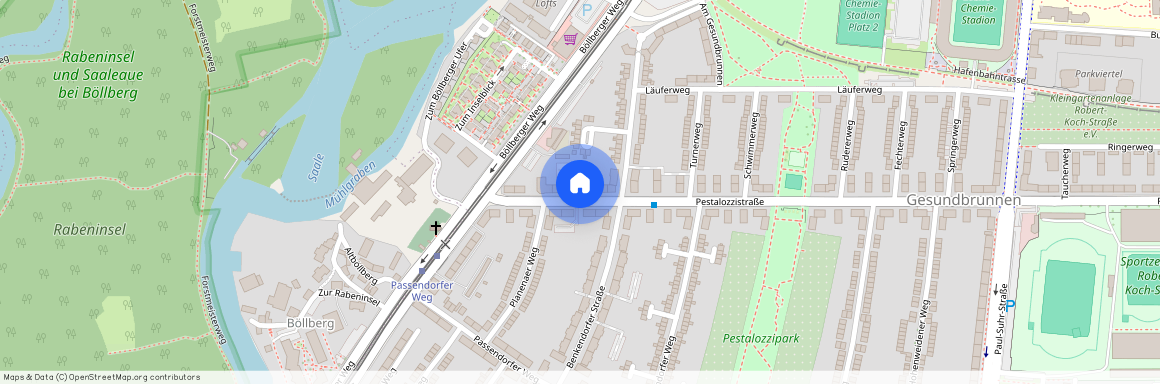 Pestalozzistr. 3, 06128 Halle (Saale) OT Gesundbrunnen