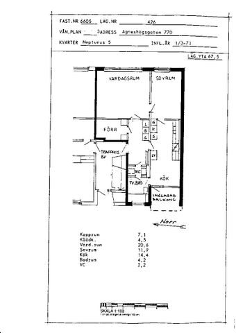 Agneshögsgatan 77 D - Foto 2