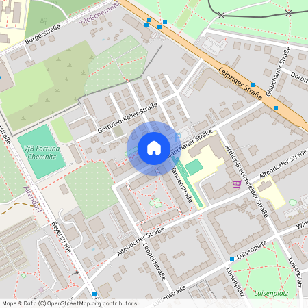 Glauchauer Straße 26, 09113 Sachsen - Chemnitz