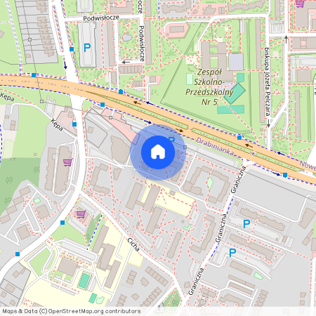 ul. Graniczna, Drabinianka, Rzeszów, podkarpackie