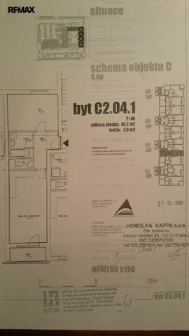 Pronájem bytu 2+kk 52 m², Pod Haltýřem 1497, Praha - Фото 4