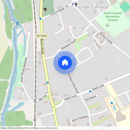 Phillips Field Road, Great Cornard, Sudbury, CO10