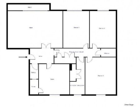 Appartement 4 pièces - - Photo 2