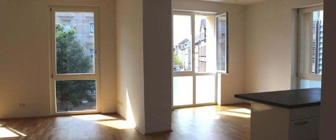 Superschicke 2-Zimmer City-Wohnung, großzügig, Innenstadt Fürth, TG - Foto 1