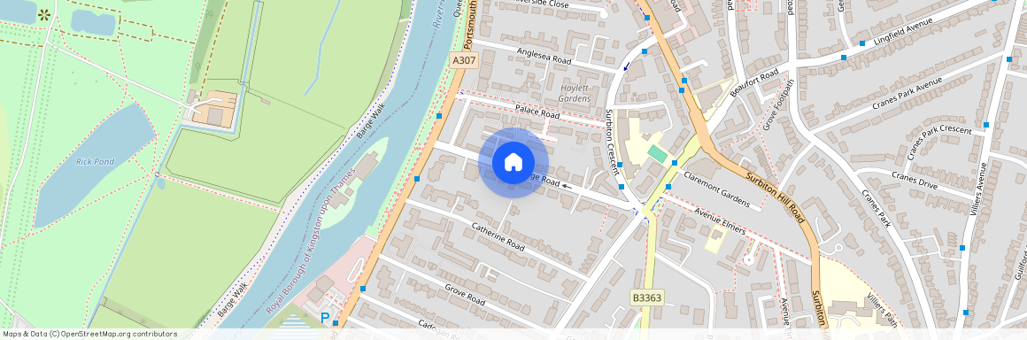 Uxbridge Road Kingston upon Thames KT1