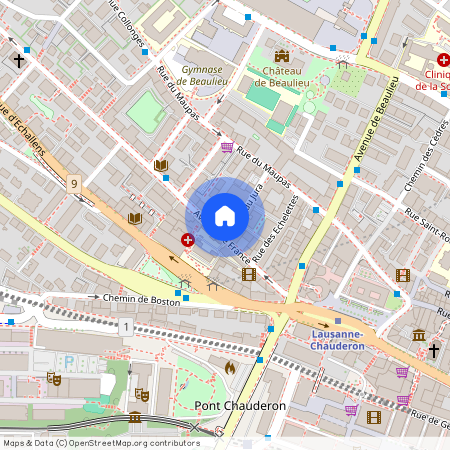 av. de France 18a, 1004, Lausanne