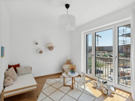 Erstbezug: moderne 3-Zimmer-Wohnung mit Dachterrasse - Foto 5