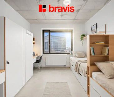 Pronájem lůžka ve sdíleném pokoji, v moderním 1+kk, Brno - Trnitá, ... - Photo 4