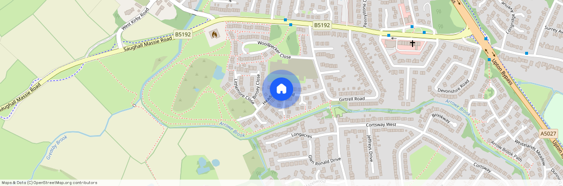 Headington Road, Saughall Massie, Wirral