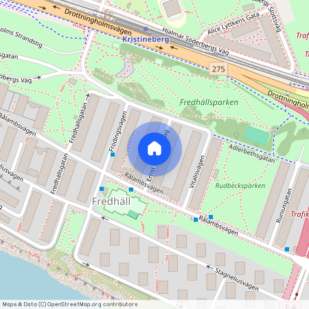 Ernst Ahlgrens väg, Stockholm