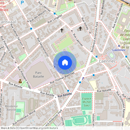 Rue Thomas Blanchet, Francja, Lyon