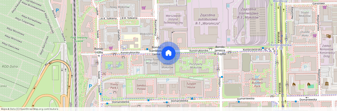 7 Konstruktorska Mokotów Warszawa Polska