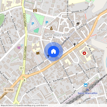 38160, Saint-Marcellin