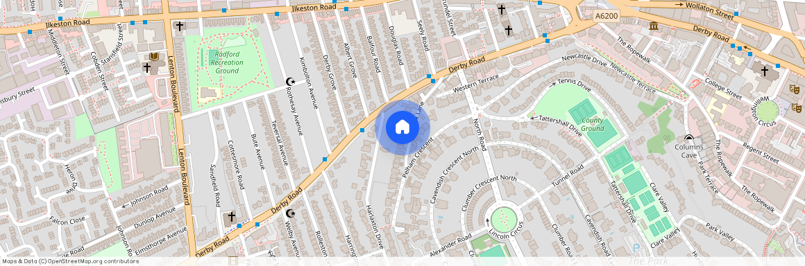 Barrack Lane, The Park, East Midlands, NG7