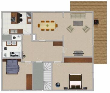 Stieldorferhohn: Top-modernisierte Etagenwohnung mit gehobener Auss... - Foto 1