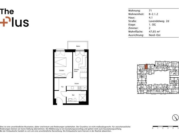 500€ Wunschgutschein geschenkt! Moderne 2-Zimmerwohnung - Photo 1