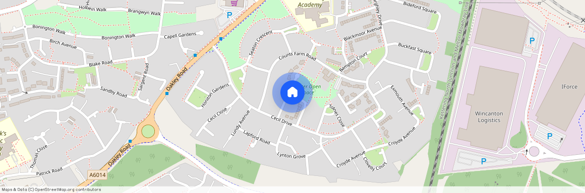 Tavistock Square, Corby, Northamptonshire