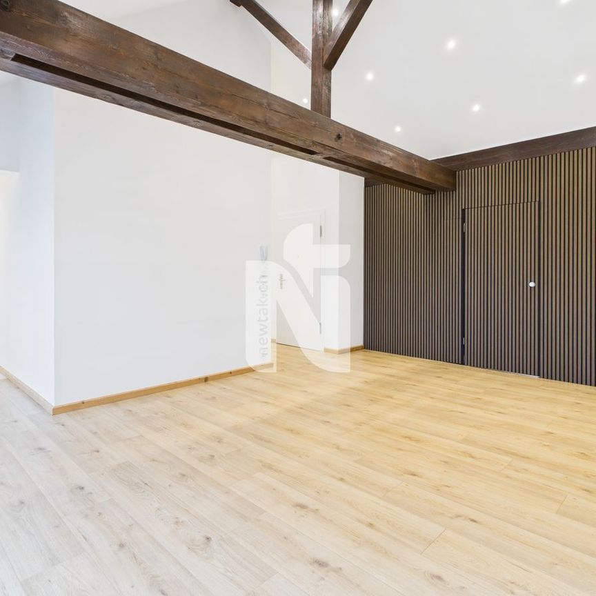 Charming 4.5-Zimmer-Attikawohnung with large balcony and direct lift access – over the rooftops of Basel - Foto 1