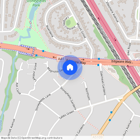 Stunning 2 bedroom house in Magnolia Gardens HA8