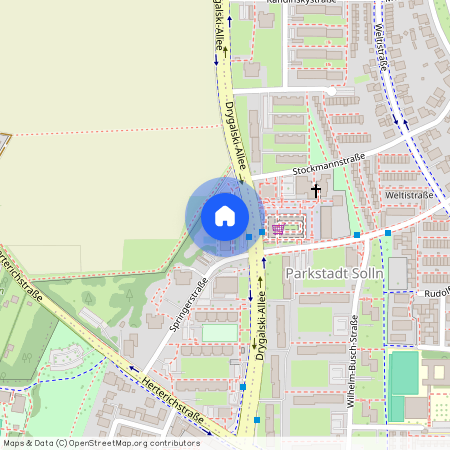 Drygalski-Allee 118, 81477 München - Thalk.Obersendl.-Forsten-Fürstenr.-Solln