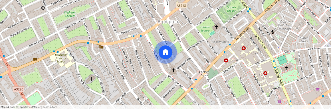 Onslow Gardens London SW7, London, SW7