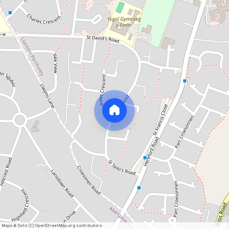 St. Teilos Road, Abergavenny