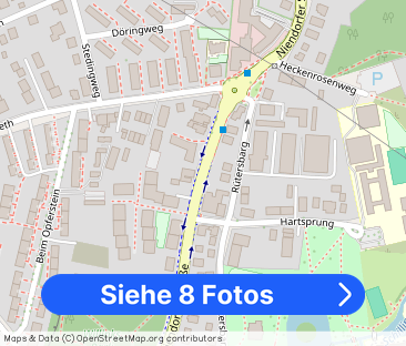 Hochwertige 2-Zimmer-Wohnung mit Dachterrasse zur Miete in Lokstedt... - Foto 1