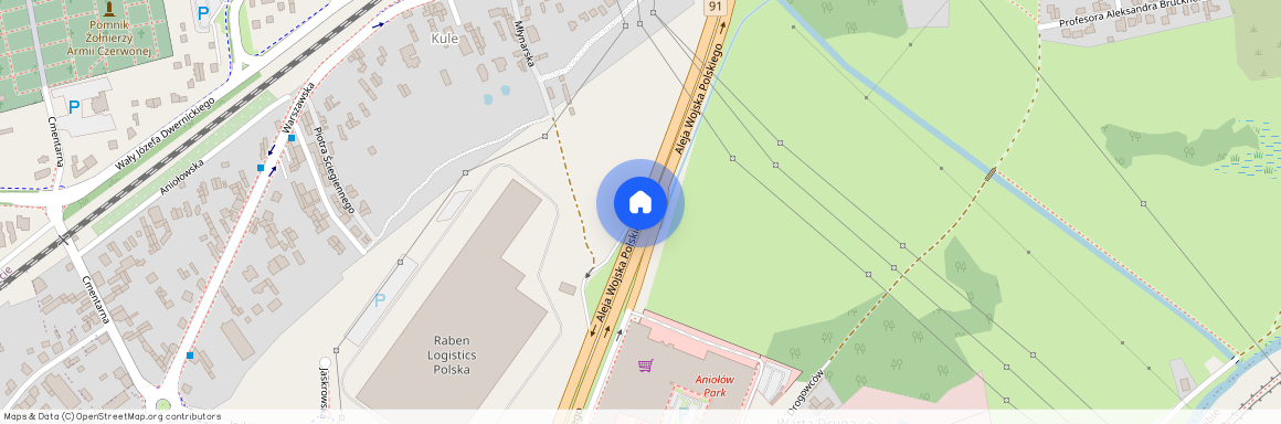 al. Aleja Wojska Polskiego, Wyczerpy-Aniołów, Częstochowa, śląskie