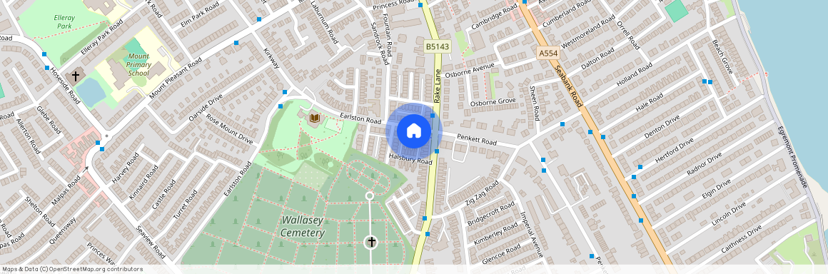 Earlston Road, New Brighton, CH45