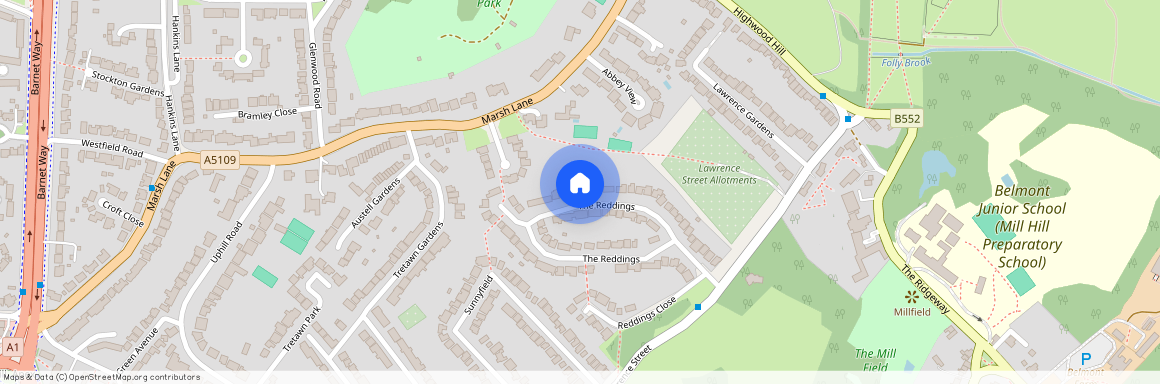 The Reddings, Mill Hill, NW7